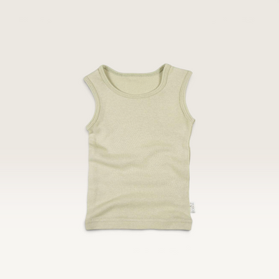 Toshi | Dreamtime Organic Singlet’s - Assorted Colours – Thyme / 00
