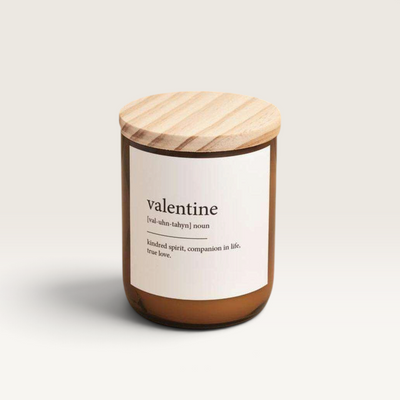 The Commonfolk Collective Valentine Dictionary Meaning Candle 260g