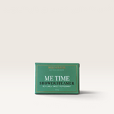 House of Holabox Wild Emery Me Time shower steamer in a green box with lime and peppermint scent.