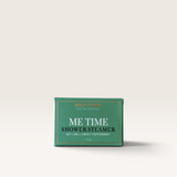 House of Holabox Wild Emery Me Time shower steamer in a green box with lime and peppermint scent