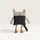 House of Holabox And the Little Dog Laughed Windsor the Cat plush toy in soft cotton with natural kapok filling.