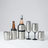 'Huski' Champagne Flute - Assorted Colours-House of Holabox