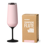 'Huski' Champagne Flute - Assorted Colours-Powder Pink-House of Holabox
