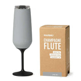 'Huski' Champagne Flute - Assorted Colours-Stone Grey-House of Holabox
