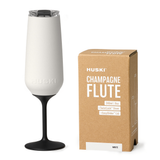 'Huski' Champagne Flute - Assorted Colours-White-House of Holabox