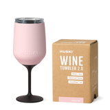 ‘Huski’ Wine Tumblers 2.0 - Assorted Colours-Powder Pink-House of Holabox