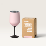 ‘Huski’ Wine Tumblers 2.0 - Assorted Colours-Powder Pink-House of Holabox