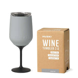 ‘Huski’ Wine Tumblers 2.0 - Assorted Colours-Stone grey-House of Holabox