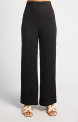 Heidi Highwaisted Textured Jersey Pants - Assorted Colours