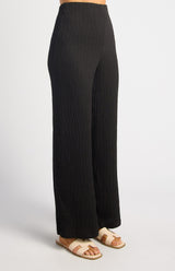 Heidi Highwaisted Textured Jersey Pants - Assorted Colours