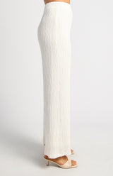 Heidi Highwaisted Textured Jersey Pants - Assorted Colours