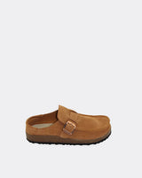 'Human Shoes' Winnie Slip on Loafers - Tan Suede