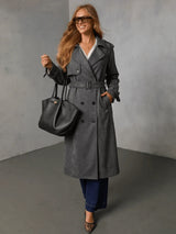 Emily Suede Trench