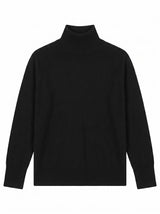 Lora High Neck Knit - Black