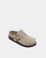 'Human' Winnie Slip on Loafers - Sand Suede