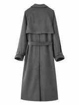 Emily Suede Trench
