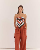 Isa Scarf - Multi Stripe 