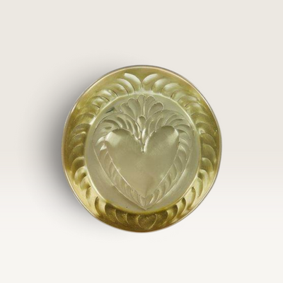 Janeiro Metal Trinket Dish Gold