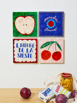 ‘Jones & Co’ Superette Paradise Blue Tile-House of Holabox
