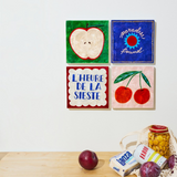 ‘Jones & Co’ Superette Paradise Blue Tile-House of Holabox
