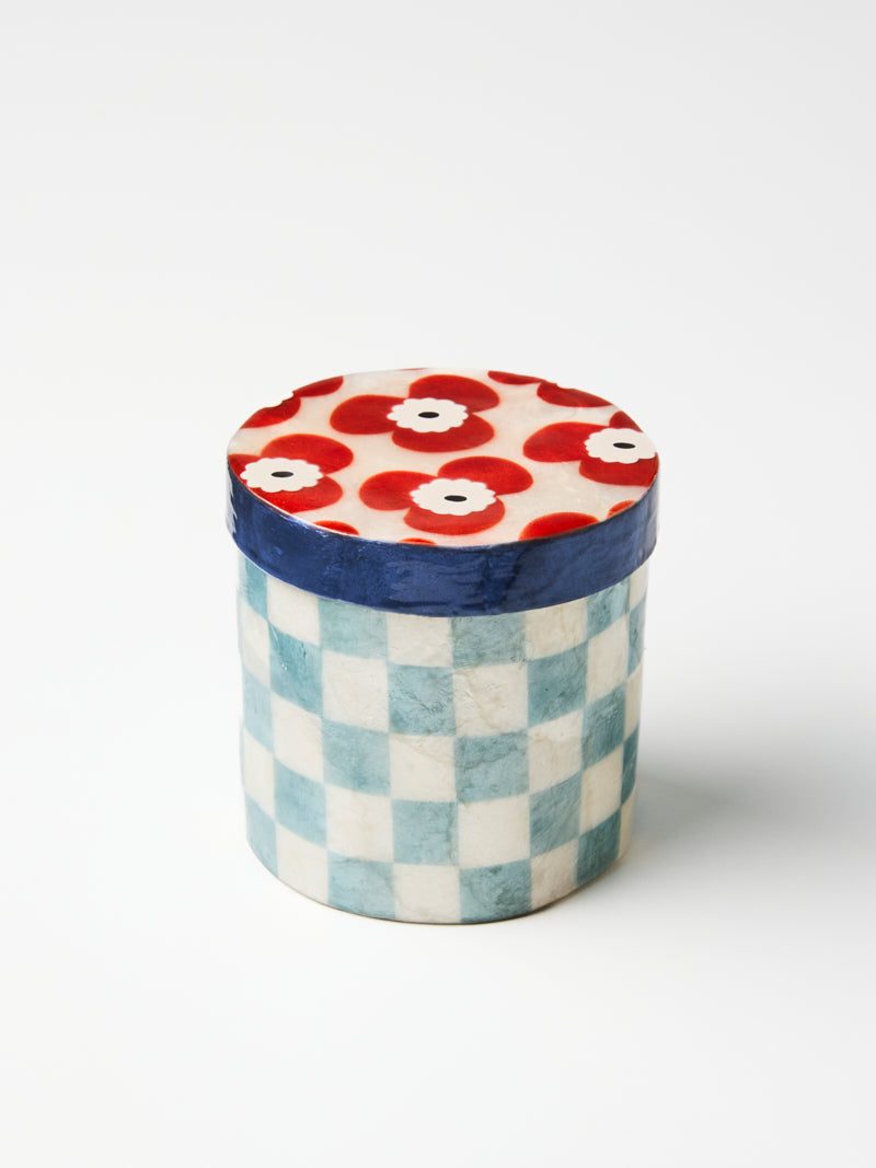 ‘Jones & Co’ Paradis Blue Medium Box