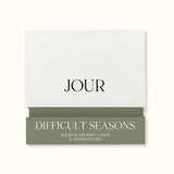 ‘Jour Studio’s’ Journal Prompt Cards & Affirmations - Assorted-Difficult Seasons-House of Holabox