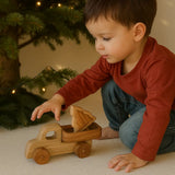 ’Kaya & Co’ Handmade Wooden Christmas Truck-House of Holabox