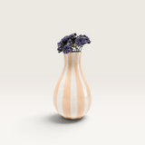 Kegan Stripe Vase-House of Holabox