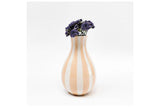 Kegan Stripe Vase-House of Holabox