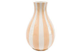 Kegan Stripe Vase-House of Holabox