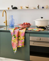 ‘Kip & Co’ Linen Blend Tea Towels - Assorted Designs-House of Holabox