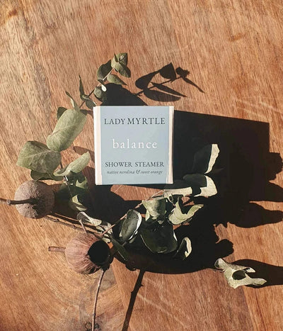 ‘Lady Myrtle’ Shower Steamers - Assorted Aromas – Balance