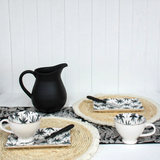 ‘Lavida’ Bleached Fringe Placemat-House of Holabox