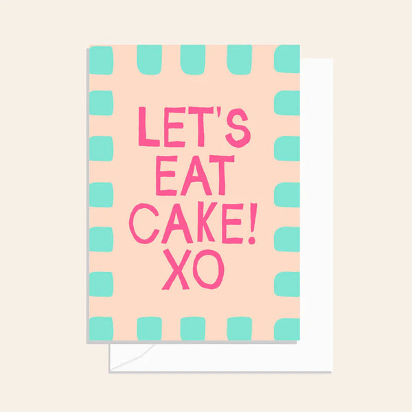 ‘Elm Paper’ Capri Let's Eat Cake Card
