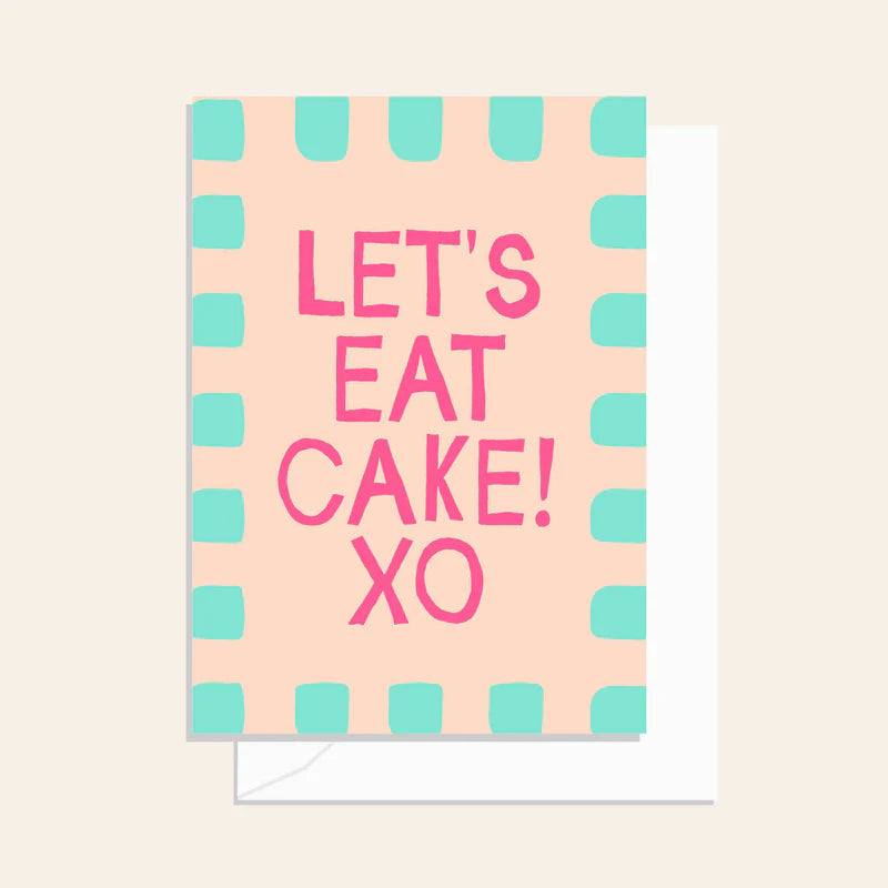 ‘Elm Paper’ Capri Let's Eat Cake Card