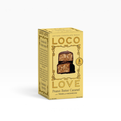 Loco Love Chocolate | 5 Packs (Assorted Flavours) – Peanut Butter Caramel