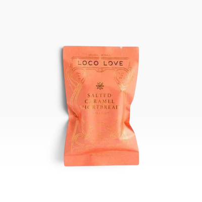 Loco Love Chocolate | Truffle Bar Singles – Salted Caramel Shortbread