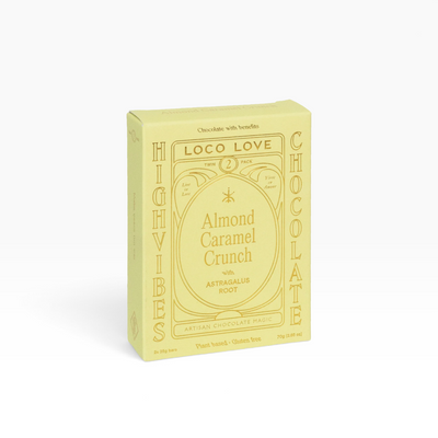 Loco Love Chocolate | Twin Packs – Almond Caramel Crunch
