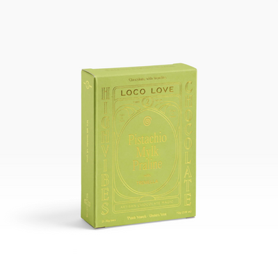 Loco Love Chocolate | Twin Packs – Pistachio Mylk Praline