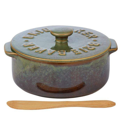 Loire Cer Brie Baker Dish – Olive