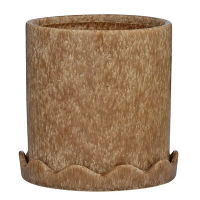Macy Cer Pot With Saucer