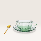 Maisy Glass Tea Cup Set-House of Holabox