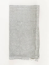 'Mama and Tochter' 100% Organic Cotton Rustic Waffle Tea Towel - Light Grey-House of Holabox