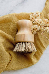 'Mama and Tochter' Bamboo Pot Scrubbing Brush-House of Holabox