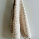 ‘Mama And Tochter’ French Linen Tea Towels - Assorted-Biscuit Stripe-House of Holabox