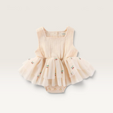 ‘MaMer’ Little Cherries Sienna Cherries Tuttu Rompers-0-3M-House of Holabox