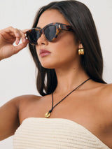 Mielli Cat Eye Sunglasses - Tort-House of Holabox