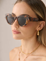 Mielli Cat Eye Sunglasses - Tort-House of Holabox