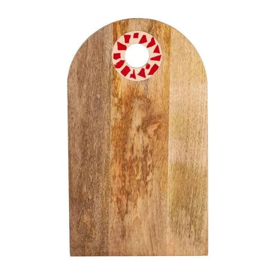 Mila Wood Serve Boards - Assorted – Red