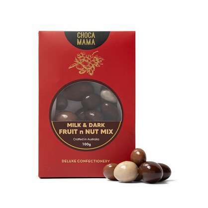 'Chocamama' Milk & Dark Fruit n Nut Mix 100g